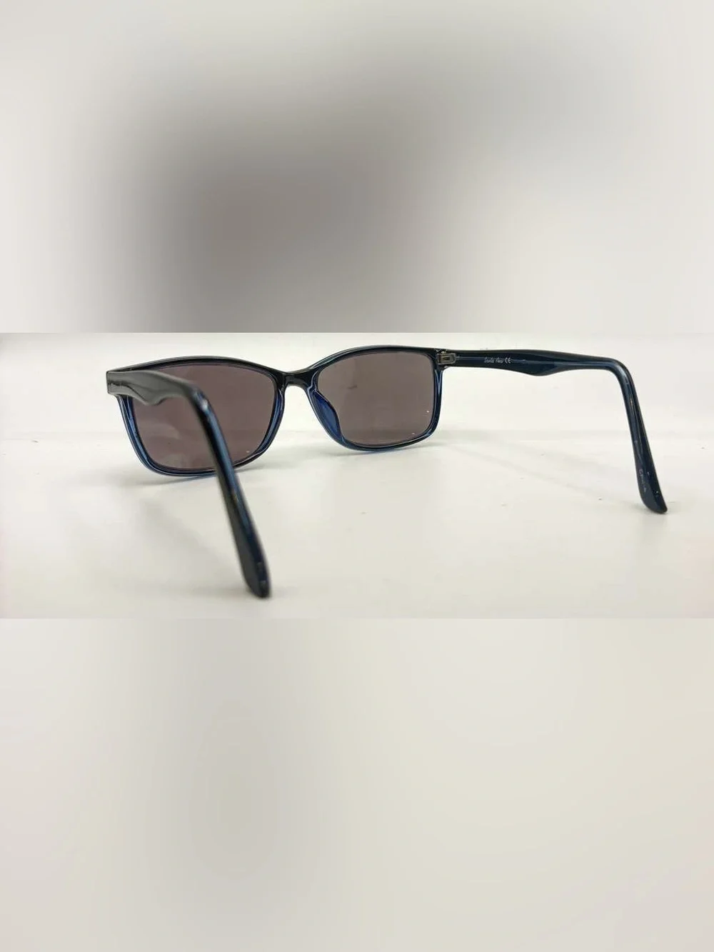 Santa Ana S825 Black Blue Oval Sunglasses Frames Only